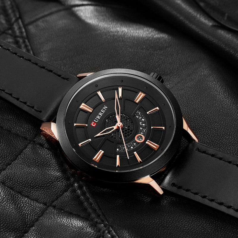 Мужские часы в стиле Casual. Curren 8330 BG