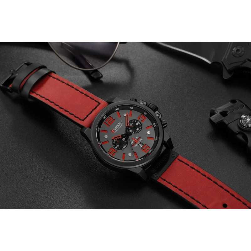 Мужские часы Curren 8314 Red