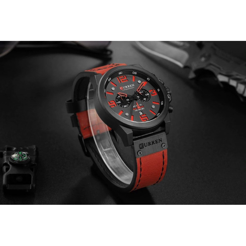 Мужские часы Curren 8314 Red