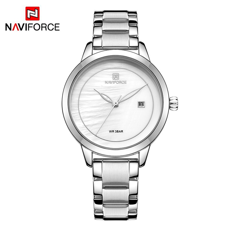 Женские часы Naviforce 5008 серебристый