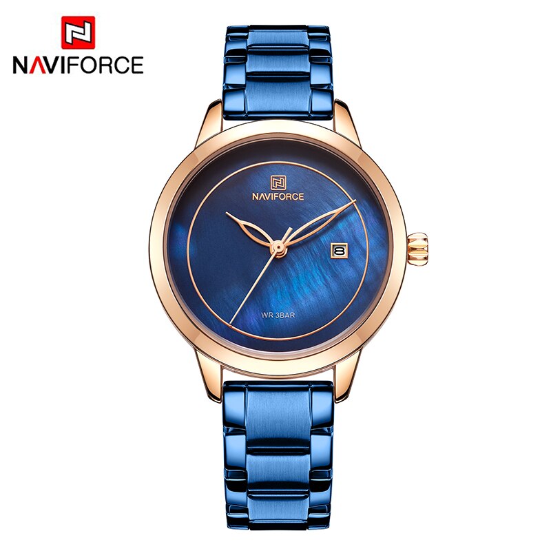 Женские часы Naviforce 5008 синий