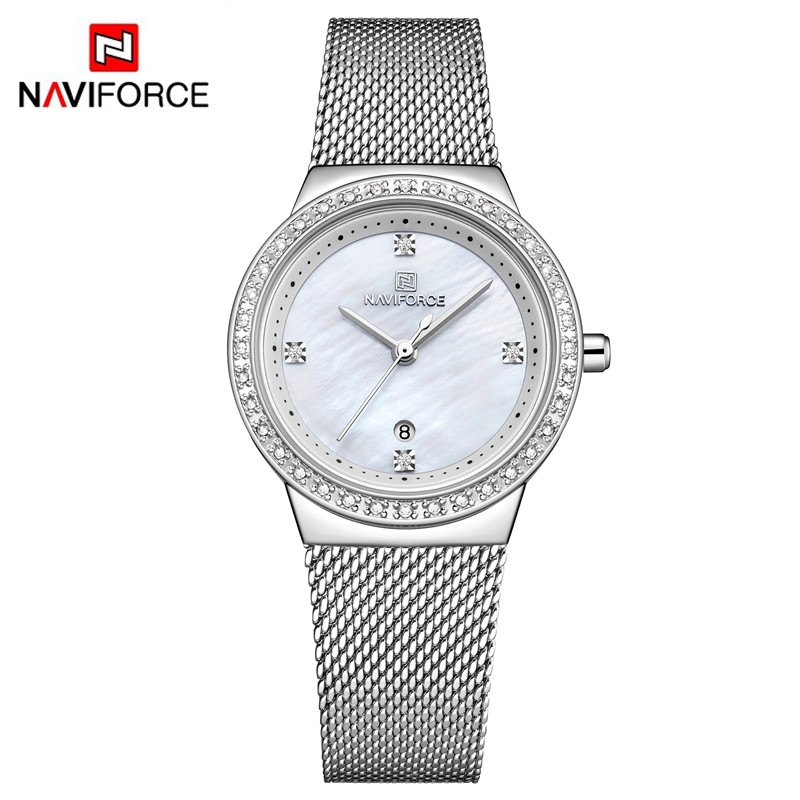 Женские часы Naviforce 5005 серебристый