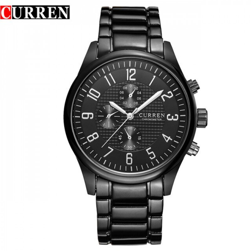Мужские часы Curren 8046 Black 