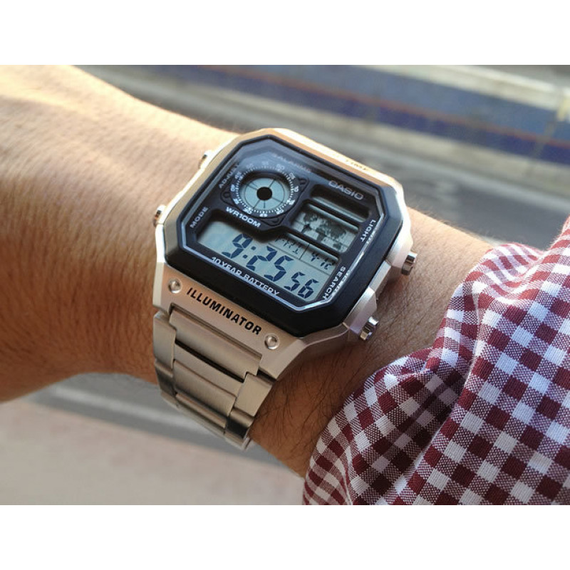 Мужские часы Casio AE-1200WHD-1AVEF