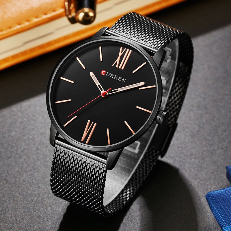 Мужские часы Curren 8238 Black