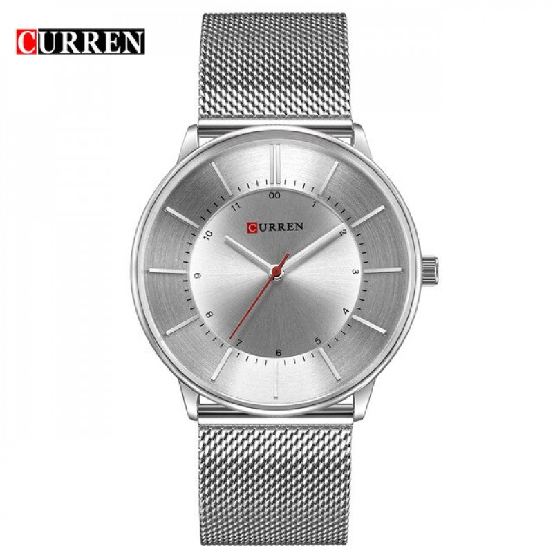 Мужские часы Curren 8303 silver