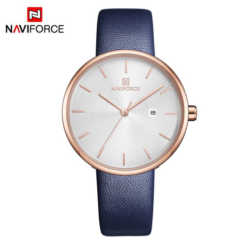 Женские часы Naviforce 5002 gold blue
