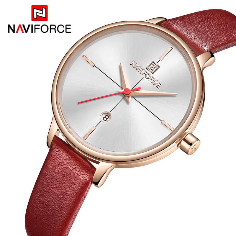 Женские часы Naviforce 5006 красный