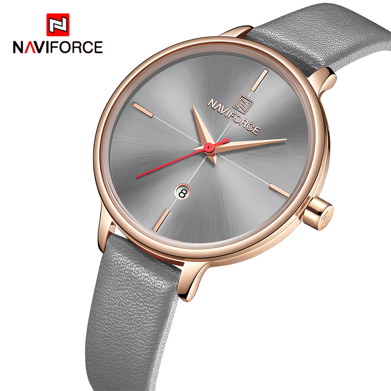 Женские часы Naviforce 5006 серый