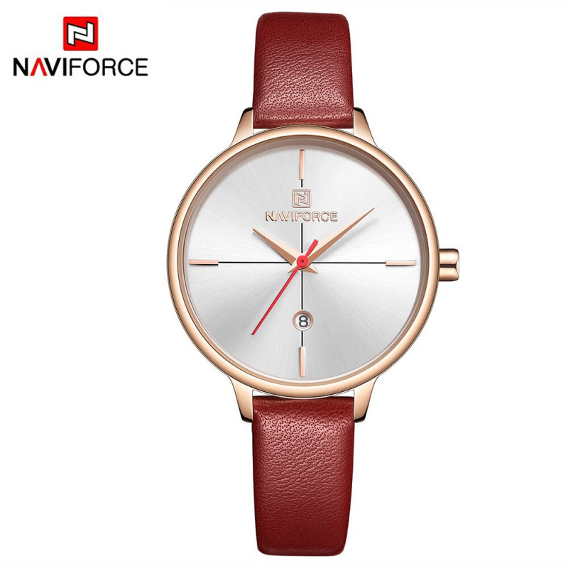 Женские часы Naviforce 5006 красный