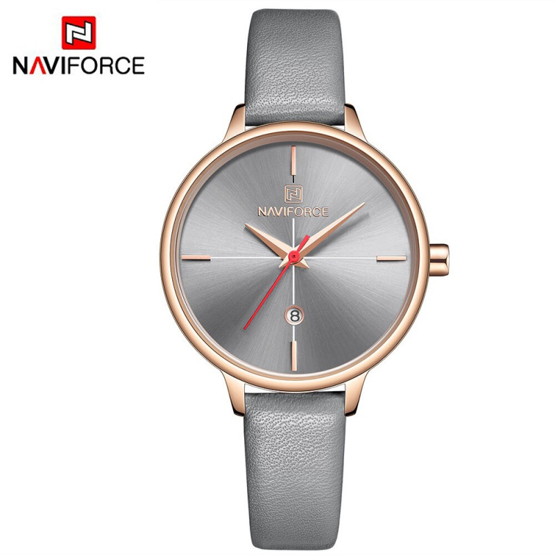 Женские часы Naviforce 5006 серый