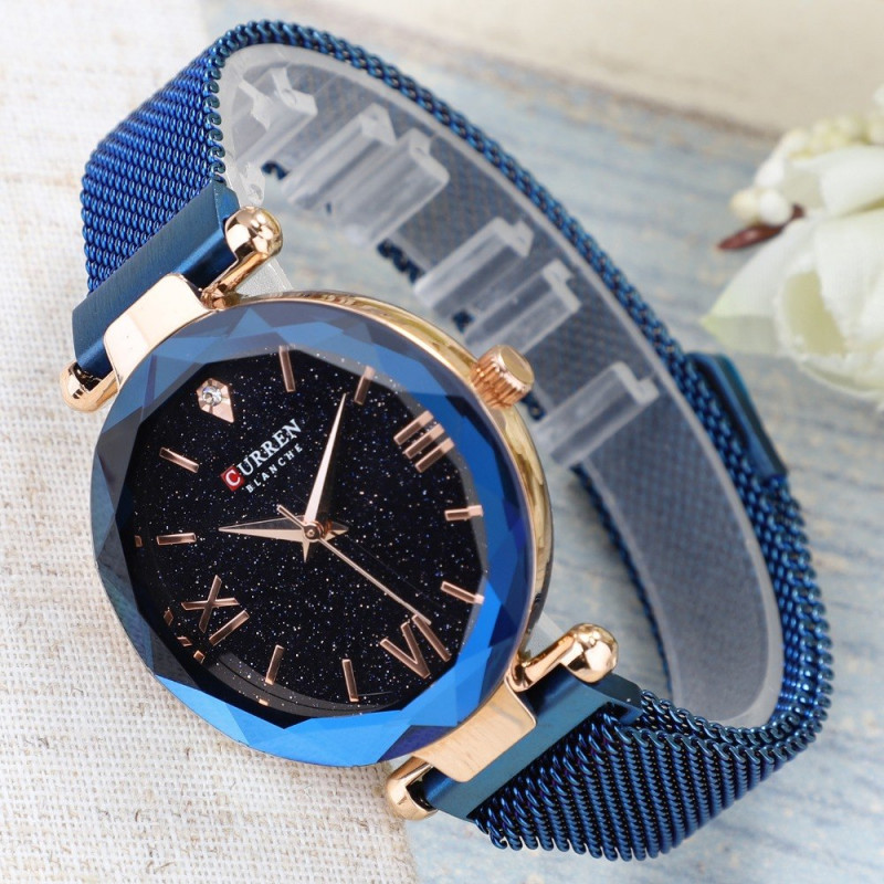 Женские часы Curren 9063 Blue