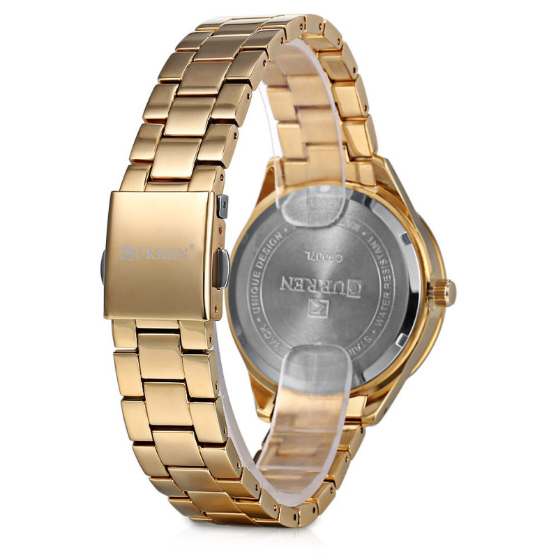Женские часы Curren 9007 - золотистый