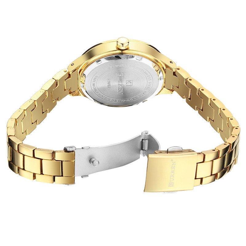 Женские часы Curren 9015 - розовое золотистый