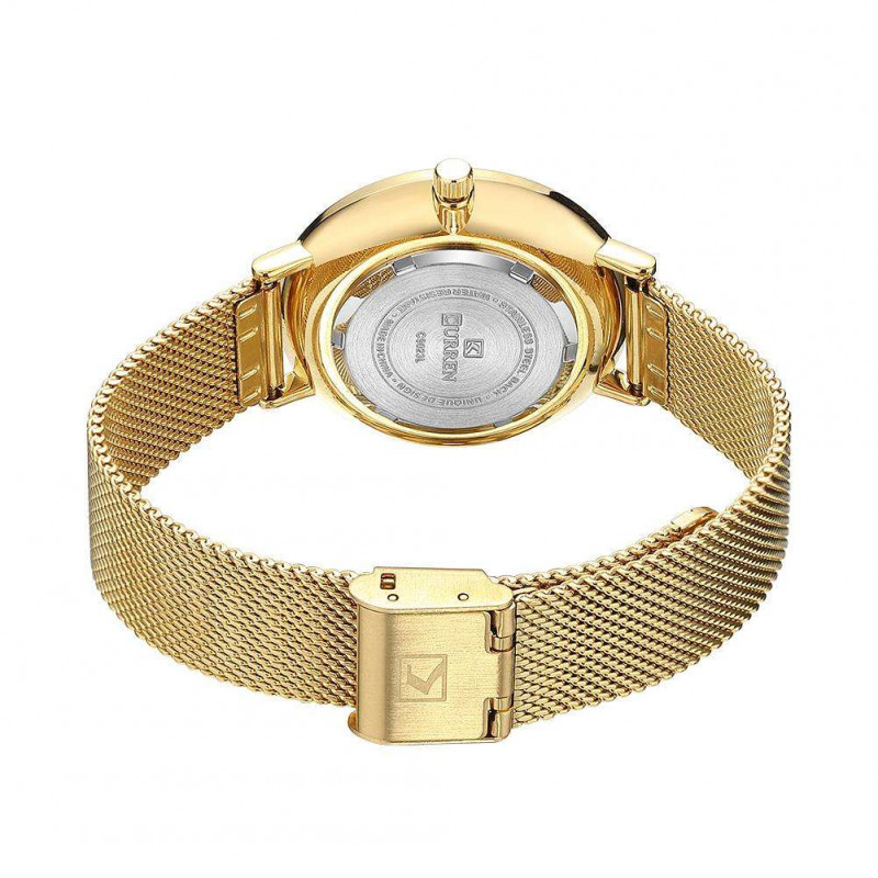 Женские часы Curren 9016 - золотистый