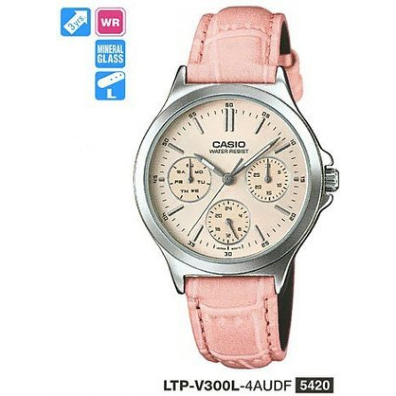 Женские часы Casio LTP - V300L - 4AUDF