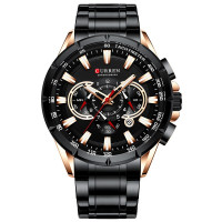 Мужские часы Curren 8363 Black