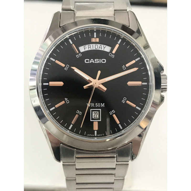 Мужские часы Casio MTP - 1370D - 1A2VDF