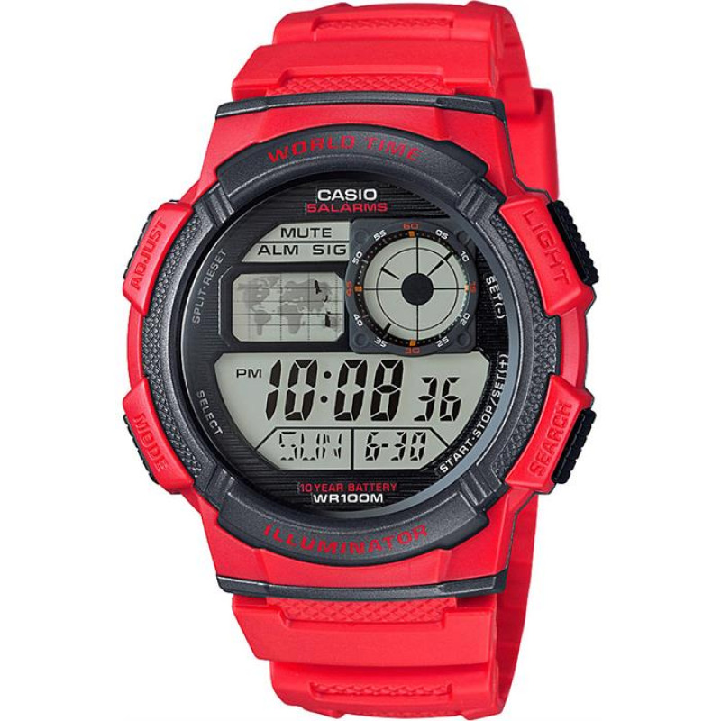 Мужские спортивные часы Casio AE1000W-4AVDF