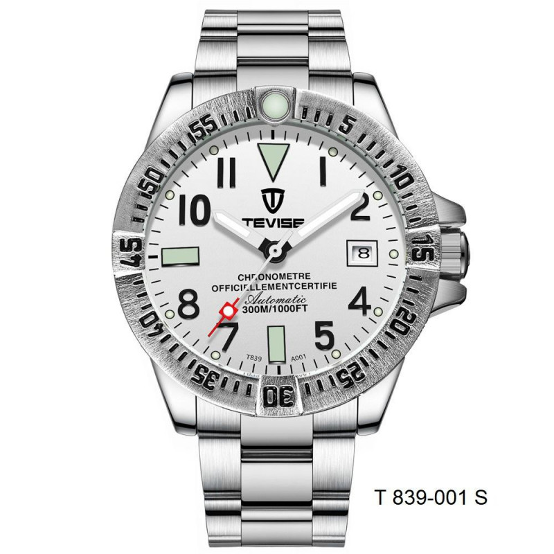 Мужские автоматические часы Tevise T 839-001 S 