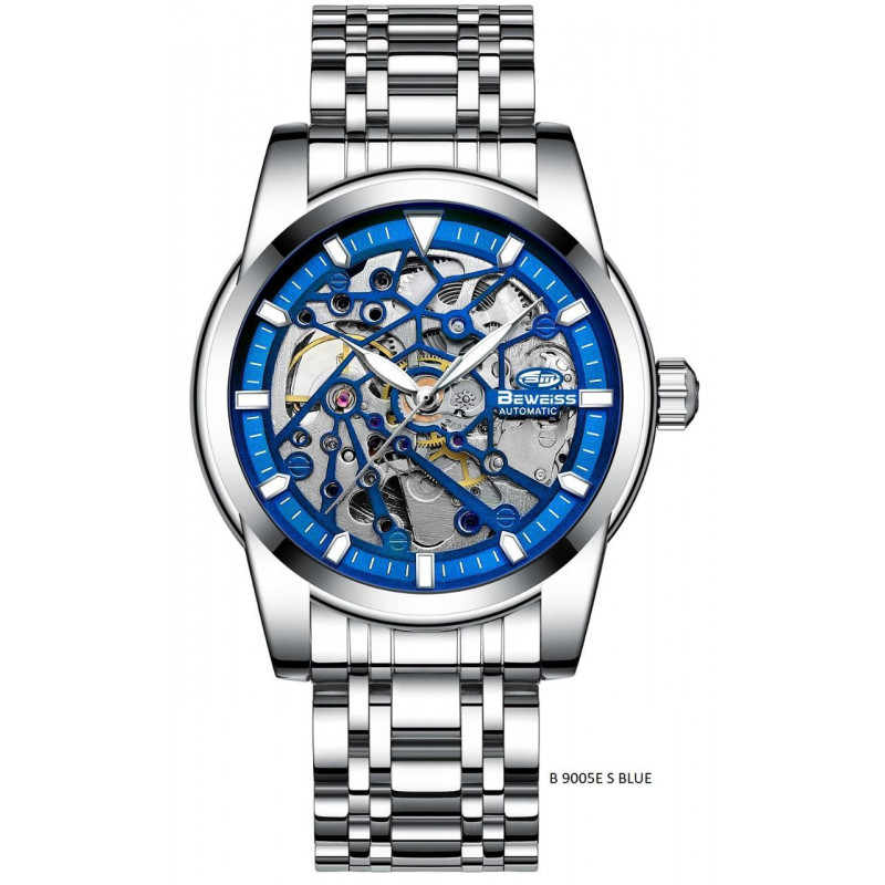 Мужские автоматические часы Beweiss B 9005E S Blue 