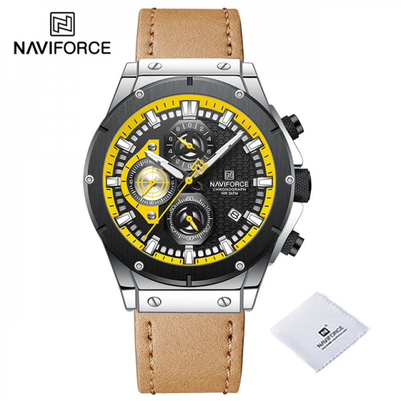  Мужские часы Naviforce 8027 SBBN