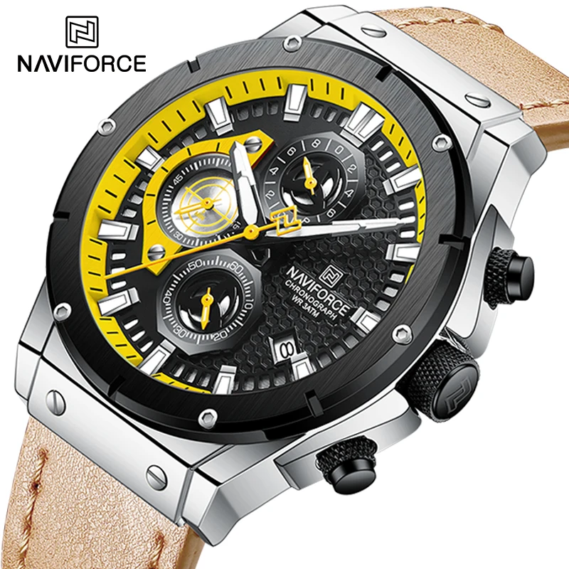  Мужские часы Naviforce 8027 SBBN