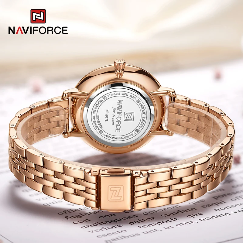 Женские часы Naviforce 5017 RGW