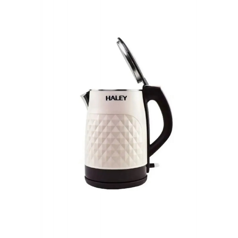 Электрический чайник HALEY HY-8813 2,2 литра. Молочный