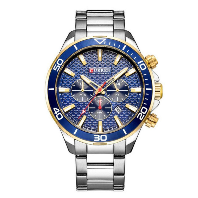 Мужские часы Curren 8309 Blue