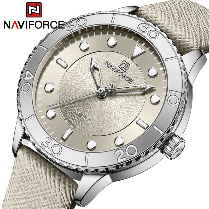 Женские часы Naviforce 5020, серебристый 