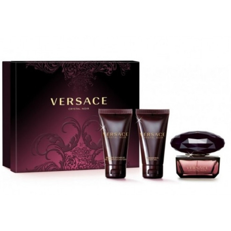 Подарочный набор духов Versace Crystal Noir для женщин 