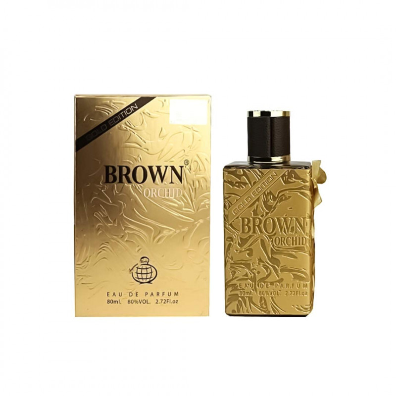 Парфюмерная вода Fragrance World Brown Orchid Gold 80 мл для мужчин 