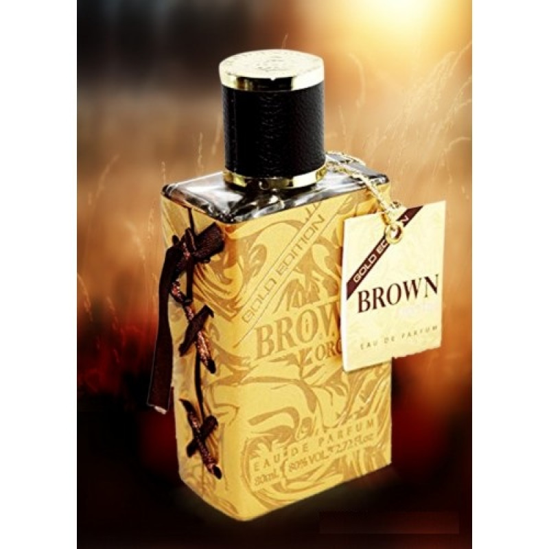 Парфюмерная вода Fragrance World Brown Orchid Gold 80 мл для мужчин 