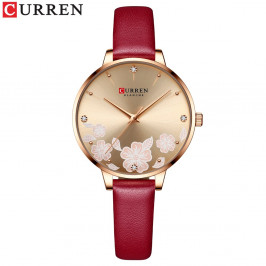 Женские часы Curren 9068. Красный