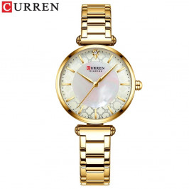 Женские часы Curren 9072. Золотистый