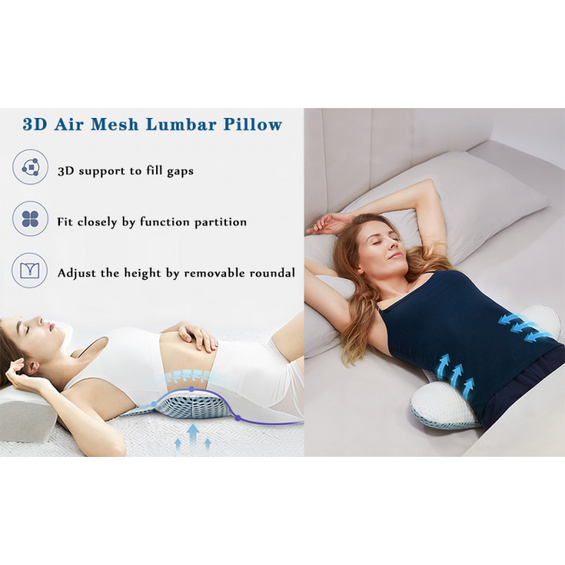 Поясничная подушка для сна 3D Air Mesh Tehnology