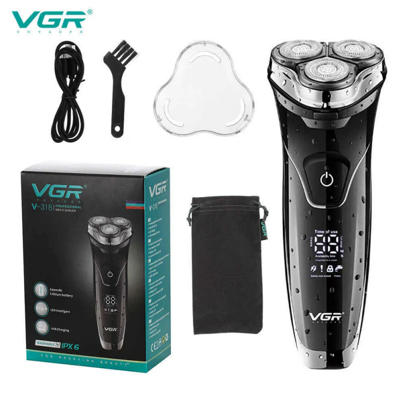 Электробритва VGR Professional v-318, черный