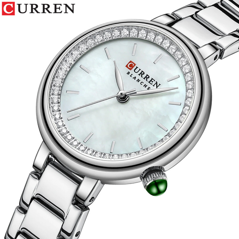 Женские часы Curren 9089. Серебро