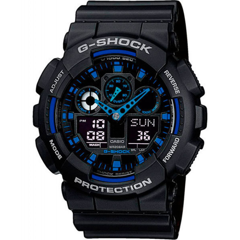 Мужские часы G-SHOCK GA-100-1A2DR