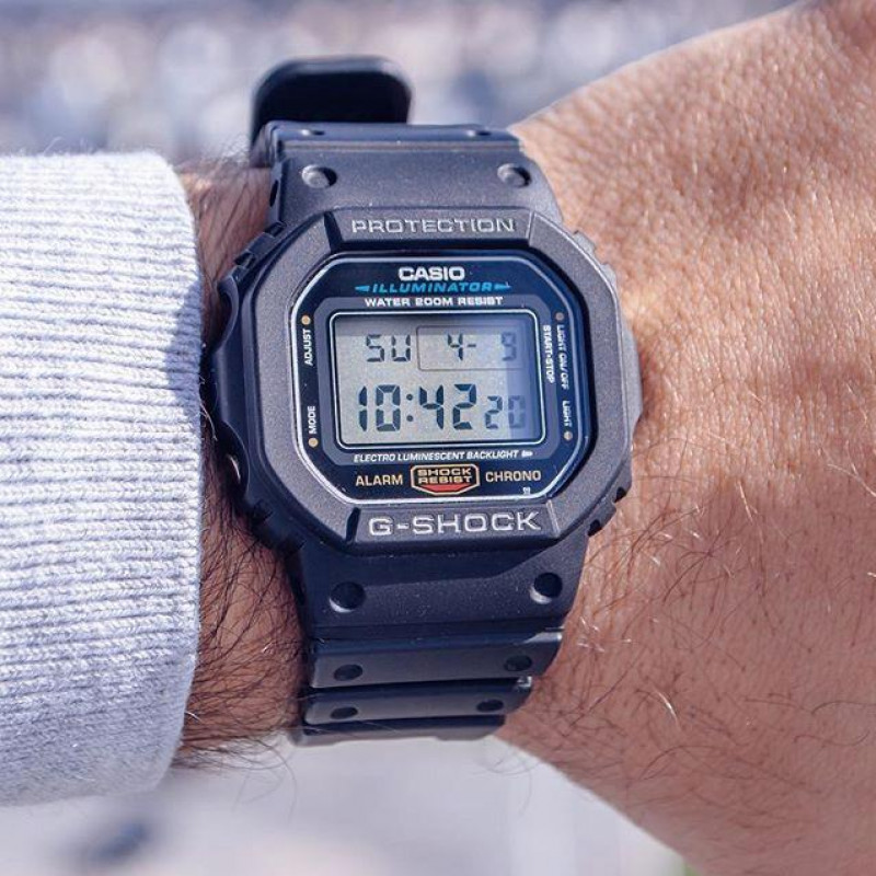 Мужские часы G-SHOCK DW-5600E-1VDF
