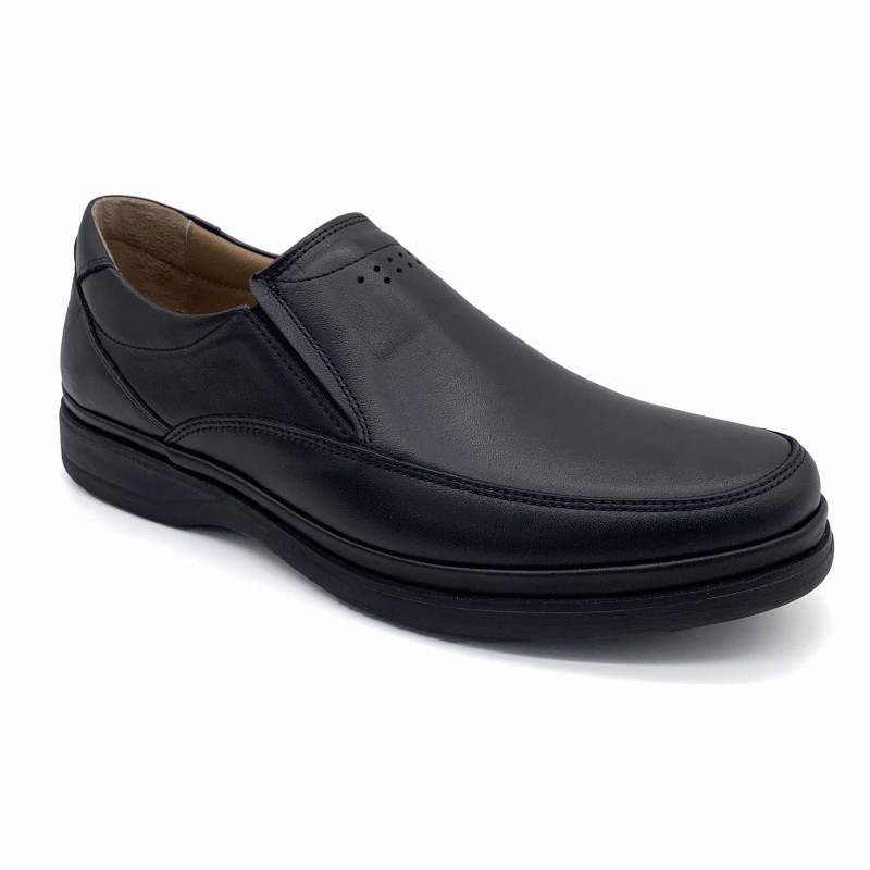 Мужские ботинки комфорт класса Detector 0206. Чёрный