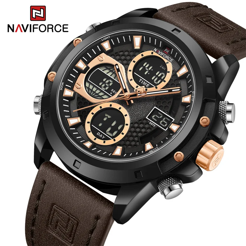  Мужские часы Naviforce 9225 BRGD BN