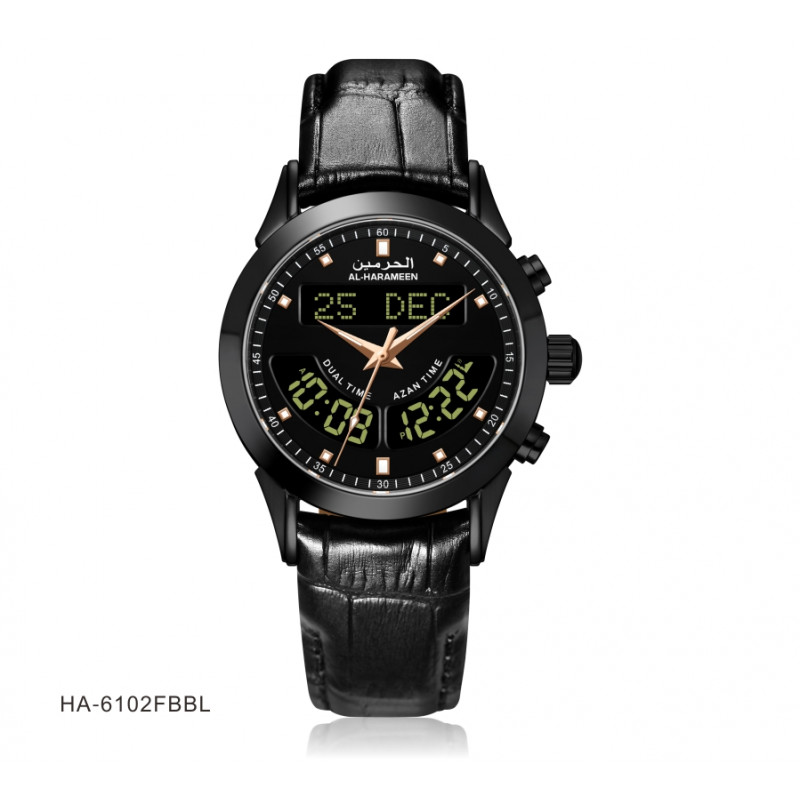Мужские часы Al Harameen HA-6102FBBL