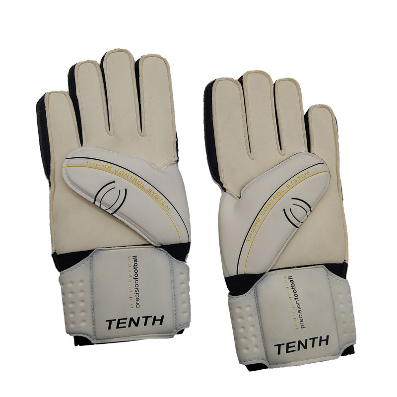 Вратарские перчатки для футбола TENTH. Белый