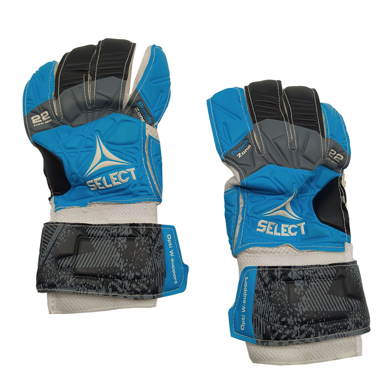 Вратарские перчатки для футбола SELECT. Синий