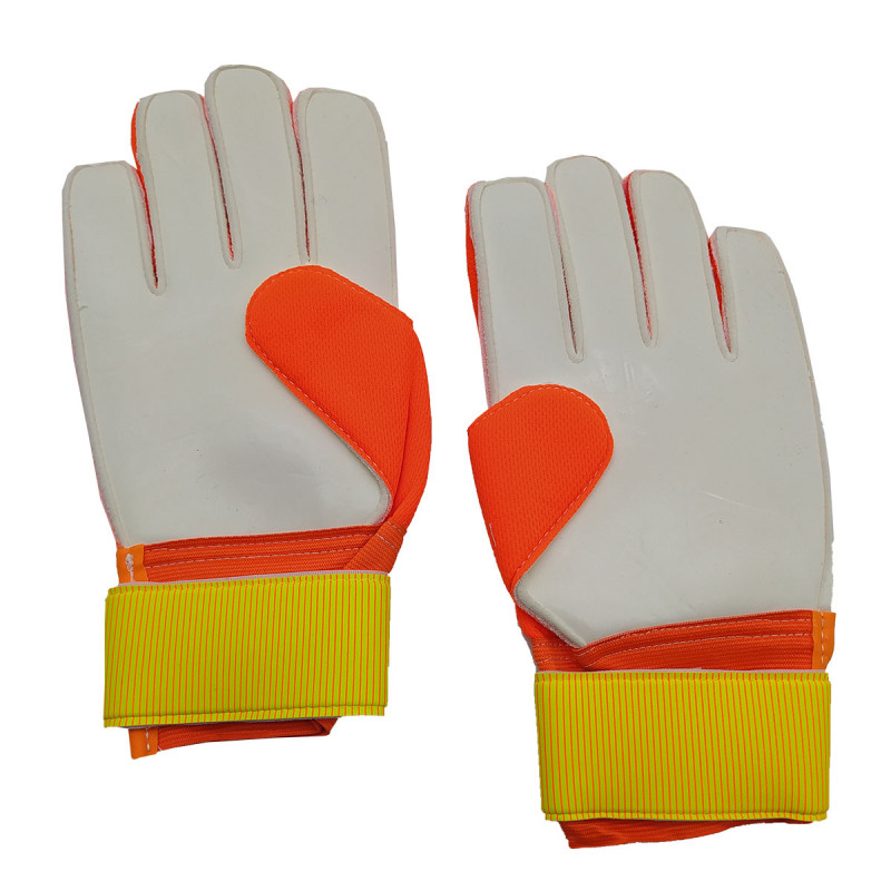 Вратарские перчатки для футбола. Оранжевый