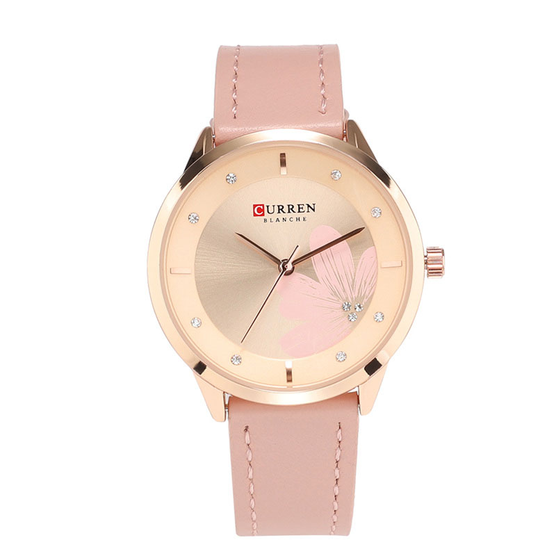 Женские часы Curren 9048, светло-розовый 