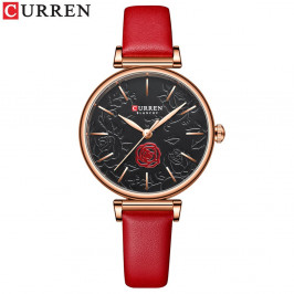 Женские часы Curren 9078, красный 
