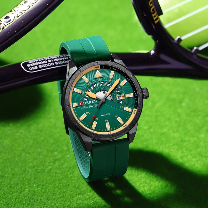 Мужские часы Curren 8421, зелёный